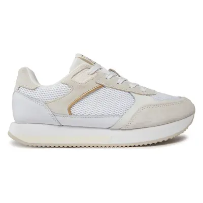 Sneakersy Tommy Hilfiger Essential Elevated Runner FW0FW07700 Bílá