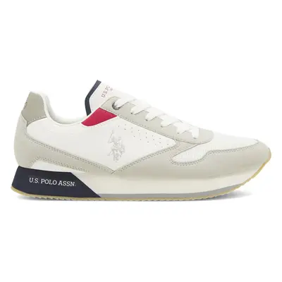 Sneakersy U.S. Polo Assn. NOBIL003G Bílá