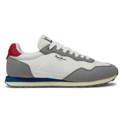 Sneakersy Pepe Jeans Natch Basic M PMS40010 Bílá