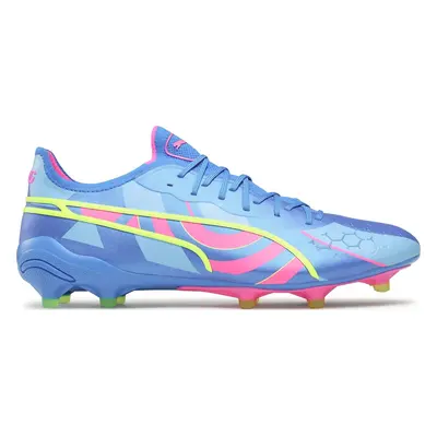 Boty na fotball Puma King Ultimate Energy Fg/Ag 107553 01 Modrá