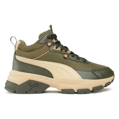 Sneakersy Puma Cassia Via Mid 391309 07 Khaki