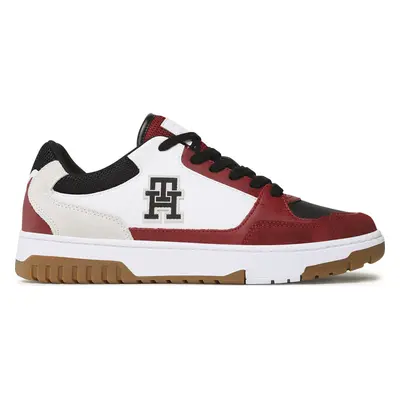 Sneakersy Tommy Hilfiger Basket Street Mix FM0FM04695 Bílá