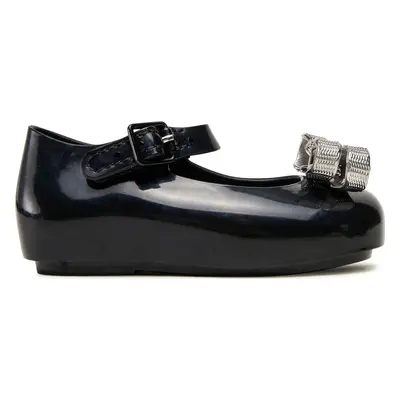 Polobotky Melissa Mini Melissa Dora II Bb 33499 Černá