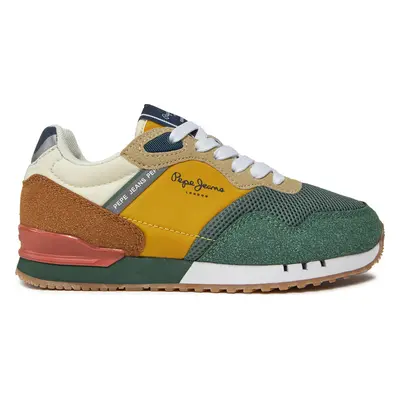 Sneakersy Pepe Jeans London Urban B PBS40002 Zelená