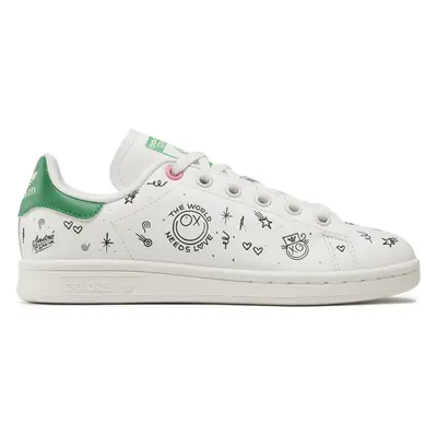 Sneakersy adidas Stan Smith J GY1786 Bílá