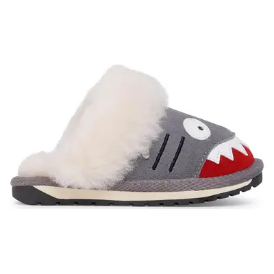 Bačkory EMU Australia Shark Slipper K12436 Šedá