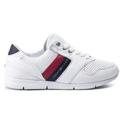 Sneakersy Tommy Hilfiger Lightweight Leather FW0FW04261 Bílá