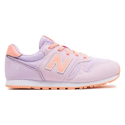 Sneakersy New Balance YC373AN2 Fialová