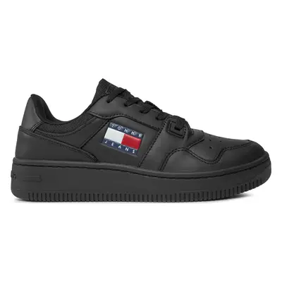 Sneakersy Tommy Jeans Tjw Retro Basket Ess EN0EN02505 Černá