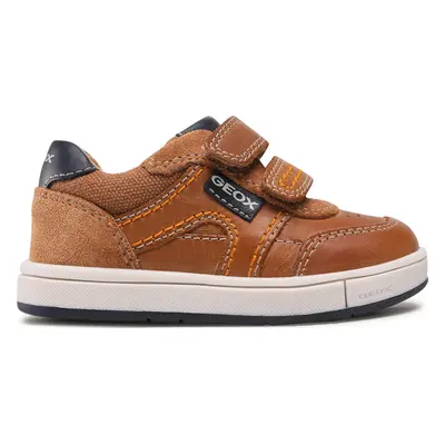 Sneakersy Geox B Trottola B. A B2543A 0CL22 C5GF4 M Hnědá