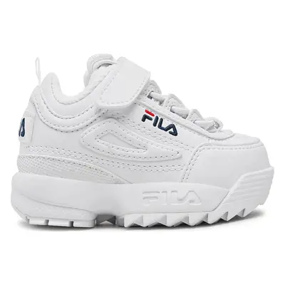 Sneakersy Fila Disruptor E Infants 1011298.1FG Bílá