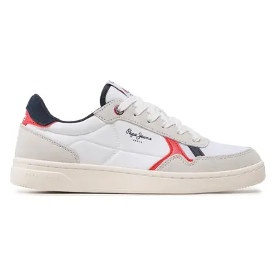 Sneakersy Pepe Jeans Kore Vintage M PMS30900 Bílá