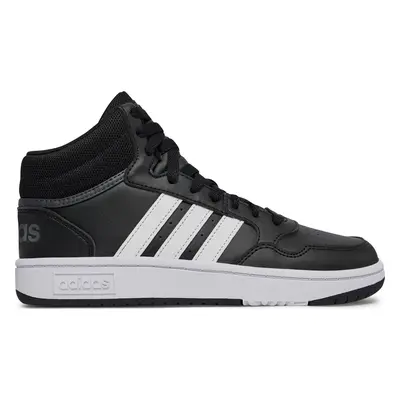 Sneakersy adidas Hoops 3.0 Mid K GW0402 Černá