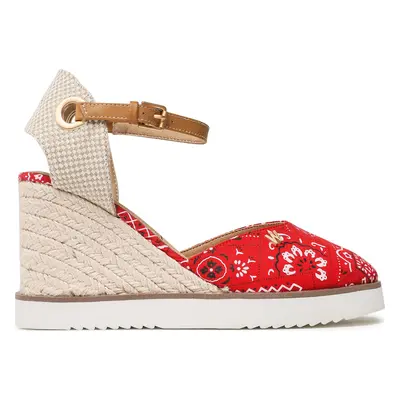 Espadrilky Wrangler Isla WL21621A Červená