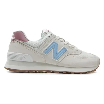 Sneakersy New Balance WL574RD Écru