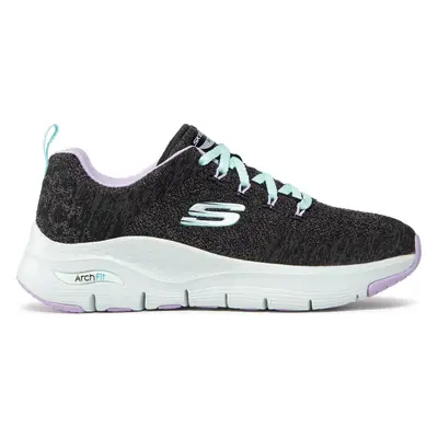 Sneakersy Skechers Skechers Arch Fit Comfy Wave Šedá