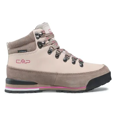 Trekingová obuv CMP Heka Wmn Hiking Shoes Wp 3Q49556 Béžová