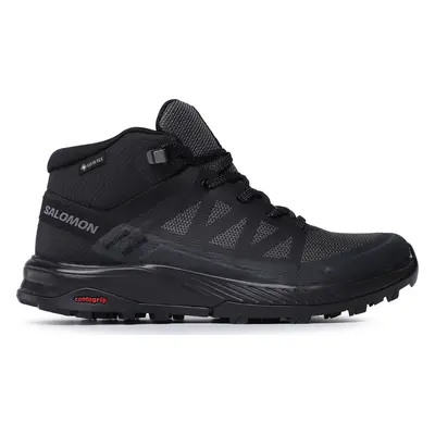 Trekingová obuv Salomon Outrise Mid Gtx W L47160500 Černá