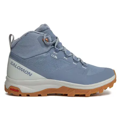 Trekingová obuv Salomon Outsnap Climasalomon™ Waterproof L47289900 Modrá