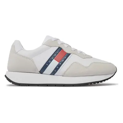 Sneakersy Tommy Jeans Tjm Modern Runner EM0EM01316 Bílá