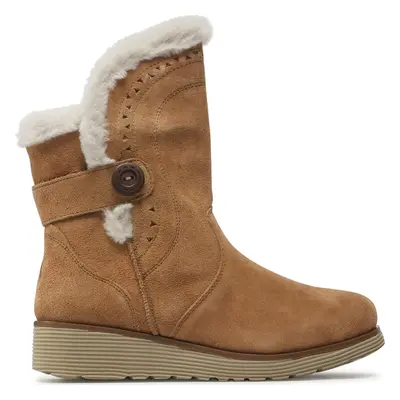 Polokozačky Skechers Cozy Peak 49811/TAN Hnědá