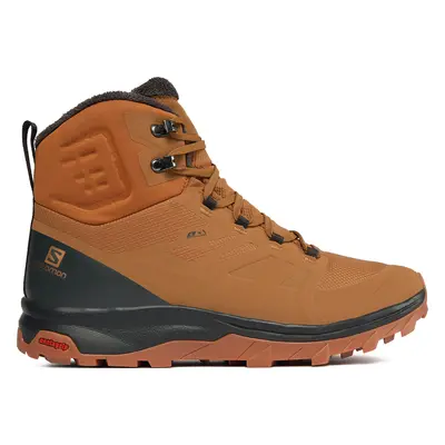 Trekingová obuv Salomon Outblast Thinsulate™ Climasalomon™ Waterproof L47382500 Hnědá