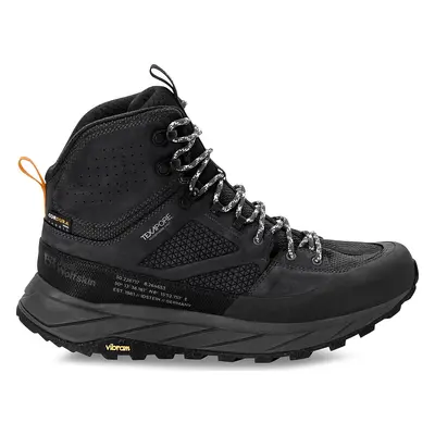 Trekingová obuv Jack Wolfskin Terraquest Texapore Mid M 4056381 Černá