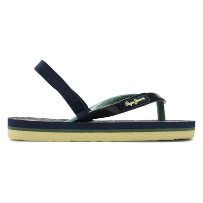 Sandály Pepe Jeans Beach Palms Boy K PBS70052 Tmavomodrá