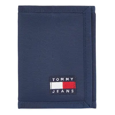 Velká pánská peněženka Tommy Jeans Tjm Ess Daily Nylon Trifold AM0AM12083 Tmavomodrá