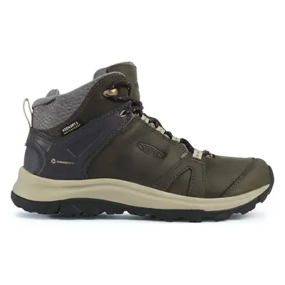 Trekingová obuv Keen Terradora II Leather Mid Wp 1023730 Zelená