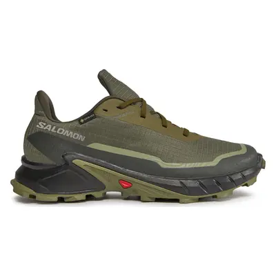 Běžecké boty Salomon Alphacross 5 Gtx GORE-TEX 473103 29 W0 Zelená