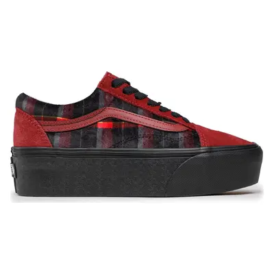 Tenisky Vans Old Skool Stac VN0A7Q5M02Y1 Bordó