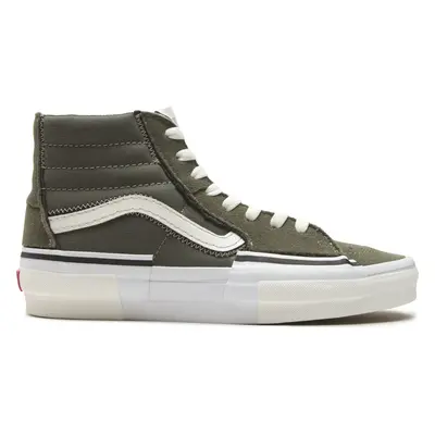 Sneakersy Vans Sk8-Hi Reconst VN0005UKOLO1 Zelená