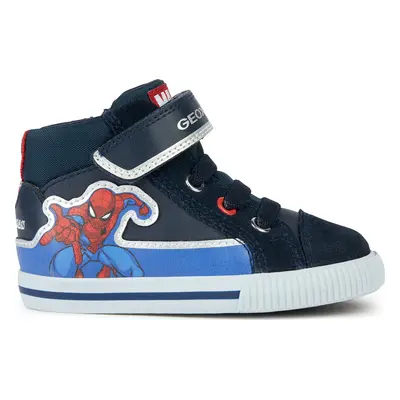 Sneakersy Geox SPIDER-MAN B Kilwi Boy B36A7D 08554 C4226 M Tmavomodrá