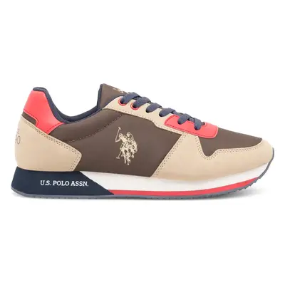 Sneakersy U.S. Polo Assn. NOBIL011M/CNH1 Khaki