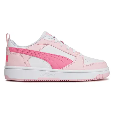 Sneakersy Puma Puma Rebound V6 Lo Jr 393833 08 Bílá