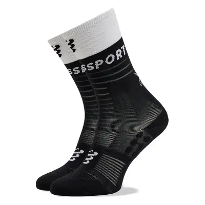 Klasické ponožky Unisex Compressport Mid Compression V 2.0 SQTU3549002 Černá