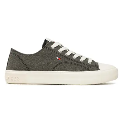 Plátěnky Tommy Hilfiger Low Cut Lce-Up T3X9-32827-0890 S Černá