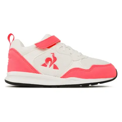 Sneakersy Le Coq Sportif Lcs R500 Ps Girl Fluo 2310303 Bílá