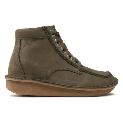 Polokozačky Clarks Funny Cedar 261738864 Khaki