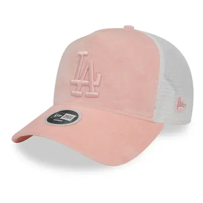 Kšiltovka New Era Wmns Velour Trucker La Dodgers 60435011 Růžová