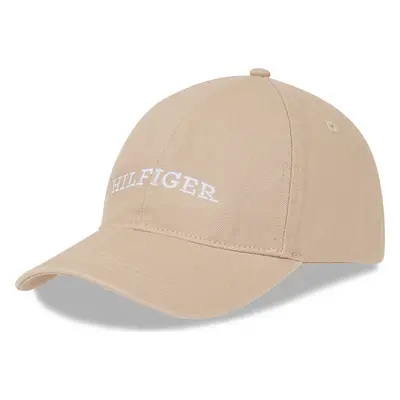 Kšiltovka Tommy Hilfiger Th Monotype Soft 6 Panel Cap AM0AM12154 Béžová