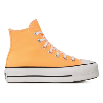 Plátěnky Converse Ctas Lift Hi A03052C Oranžová