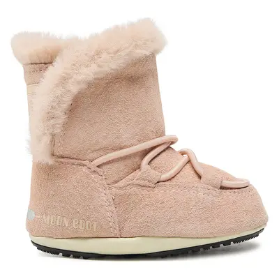 Sněhule Moon Boot Crib Suede 34010300003 M Růžová