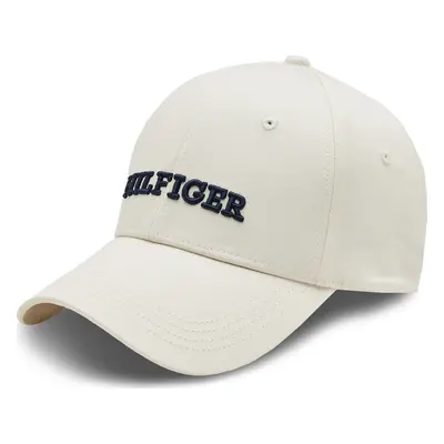 Kšiltovka Tommy Hilfiger Hilfiger Prep Cap AW0AW16040 Écru