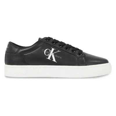 Sneakersy Calvin Klein Jeans Classic Cupsole Laceup Lth Wn YW0YW01269 Černá