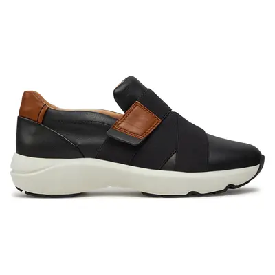 Sneakersy Clarks Tivoli Strap 26177648 Černá