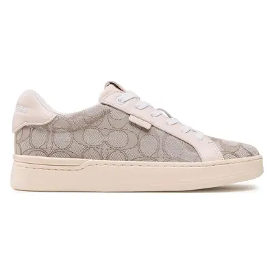 Sneakersy Coach Lowline Jacquard G5037 Béžová