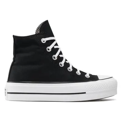 Plátěnky Converse Ctas Lift Hi 560845C Černá