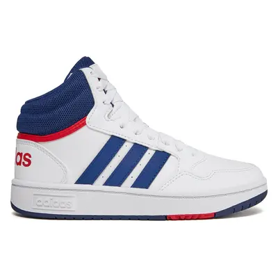 Sneakersy adidas Hoops Mid Shoes GZ9647 Bílá